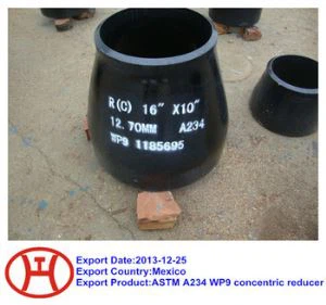 ASTM A 234  WP 9  Koncentrični reduktor