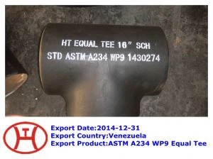 ASTM A 234  WP 9  Jednaka majica