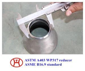 ASTM A 403  WP 317  Reduktor